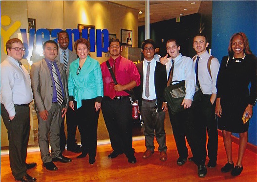 with YearUp participants